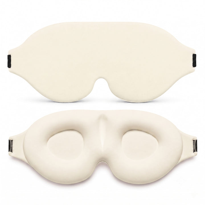 Skulptierte ergonomische Augenmaske aus Memory-Schaum fürs Schlafen Karnz