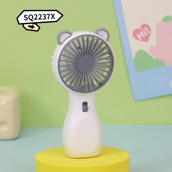 Damen Tragbarer Handventilator mit ergonomischem Design und süßem Tiermotiv Karnz