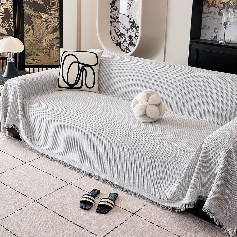 Weiche Gewebte Sofa Wurfdecke