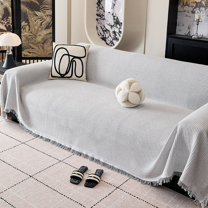 Weiche Gewebte Sofa Wurfdecke