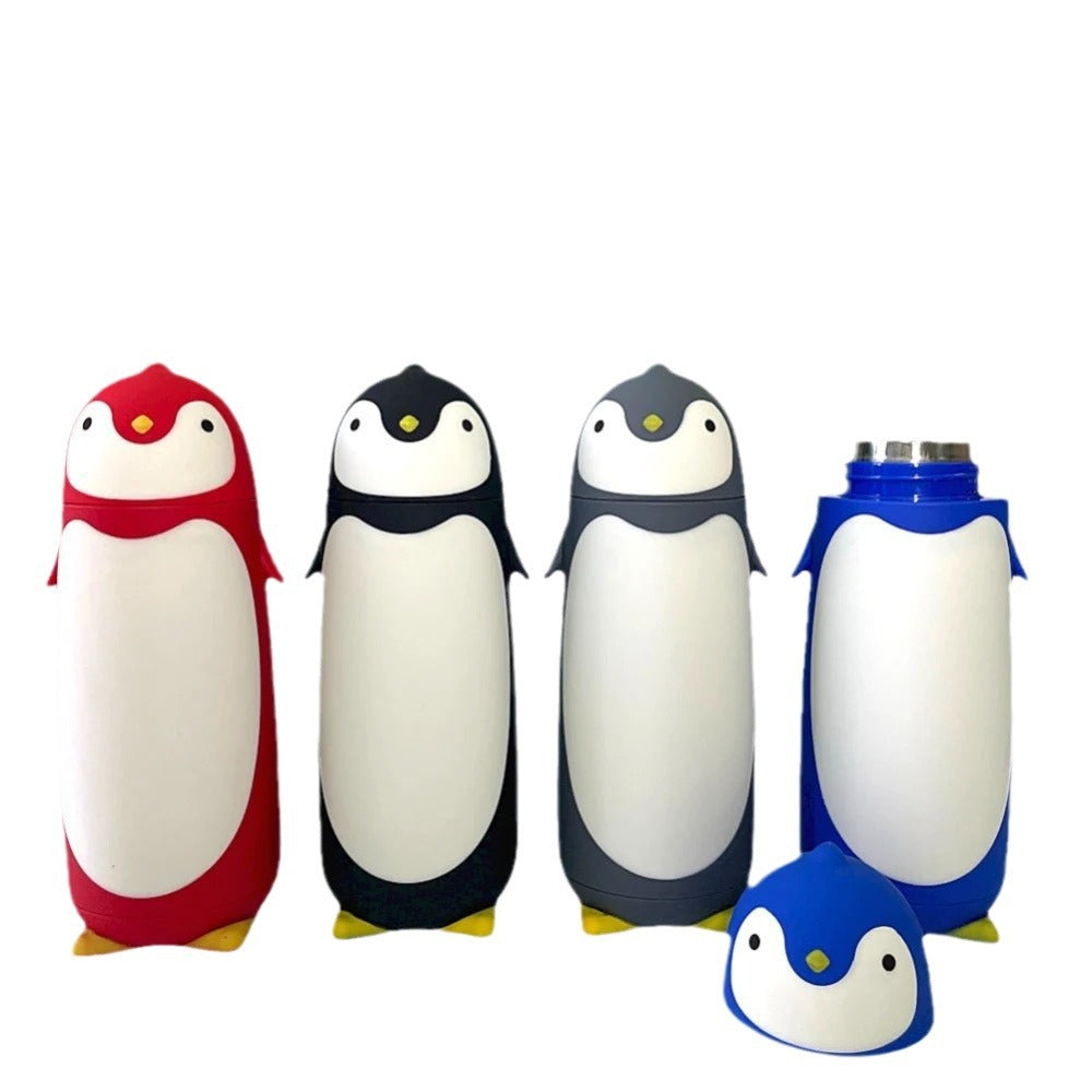 Damen kreative Trinkflasche im Pinguin-Design Karnz