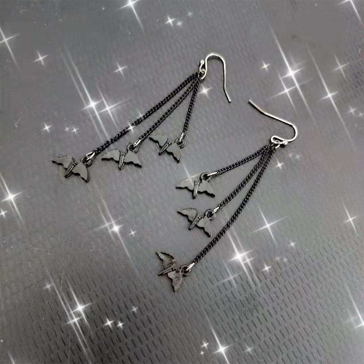 Gothic Bat Hänger Ohrringe Karnz