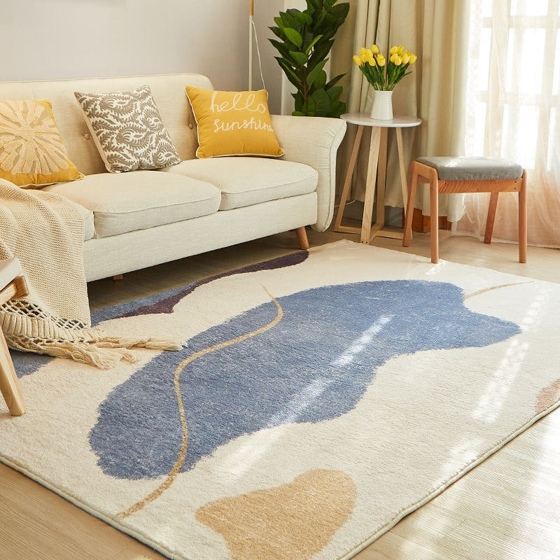 Abstraktes Design Boden Teppich Karnz