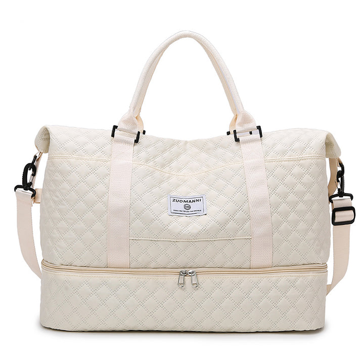 Stilvolle gesteppt Reis-Duffle Karnz