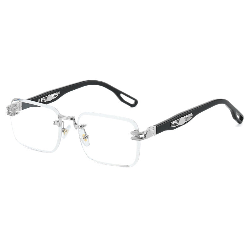 Damen stilvolle quadratische Korrektionsbrille Karnz
