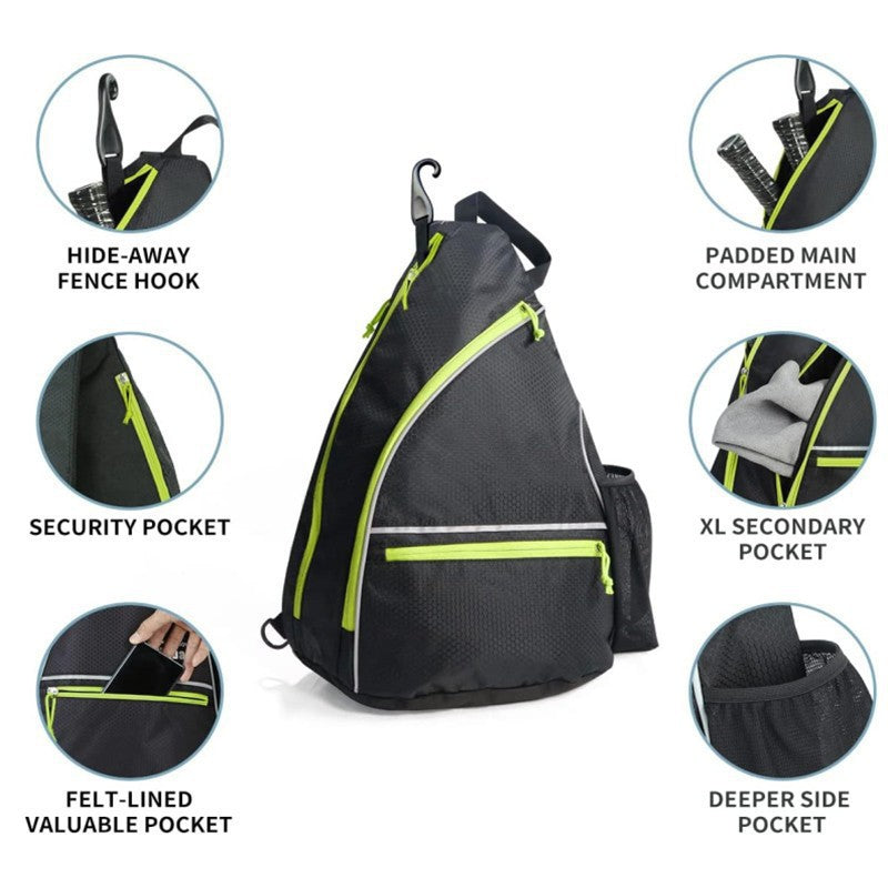 Pickleball Rucksack mit Multifunktionalen Fächern Karnz