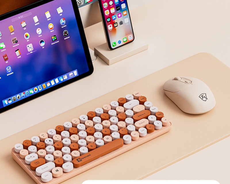 Kabelloses Retro-Tastatur Karnz
