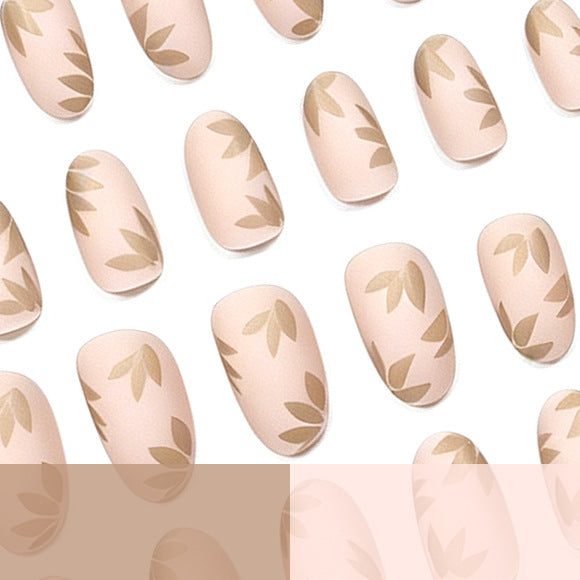 Elegante Blumen Acryl-Nagelverlängerungen Karnz