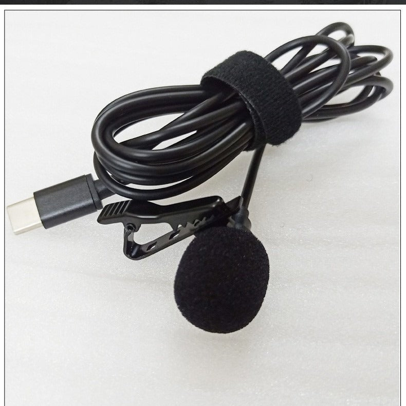 Lavalier-Mikrofon mit Flexibler Klemme Karnz