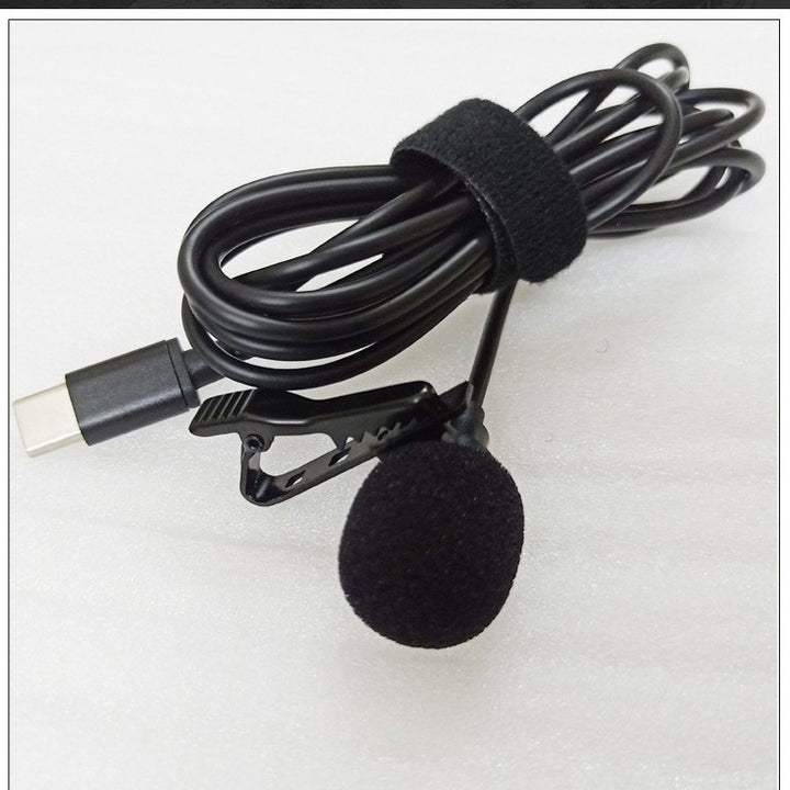 Lavalier-Mikrofon mit Flexibler Klemme Karnz