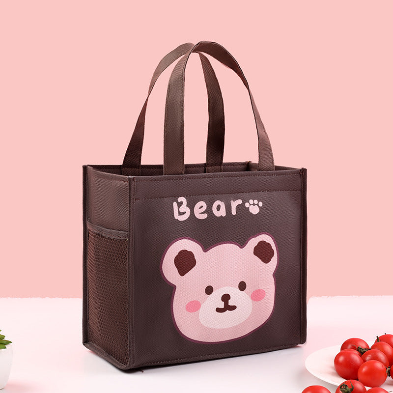 Kinder Isolierte Cartoon Lunch Tasche Karnz