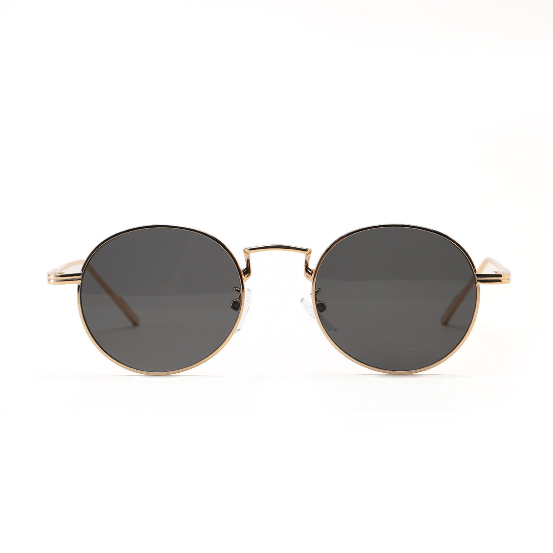 Damen runde modische Sonnenbrille mit elegantem Design Karnz