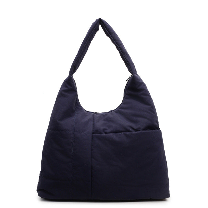Gemütliche gesteppten Schultertasche Karnz