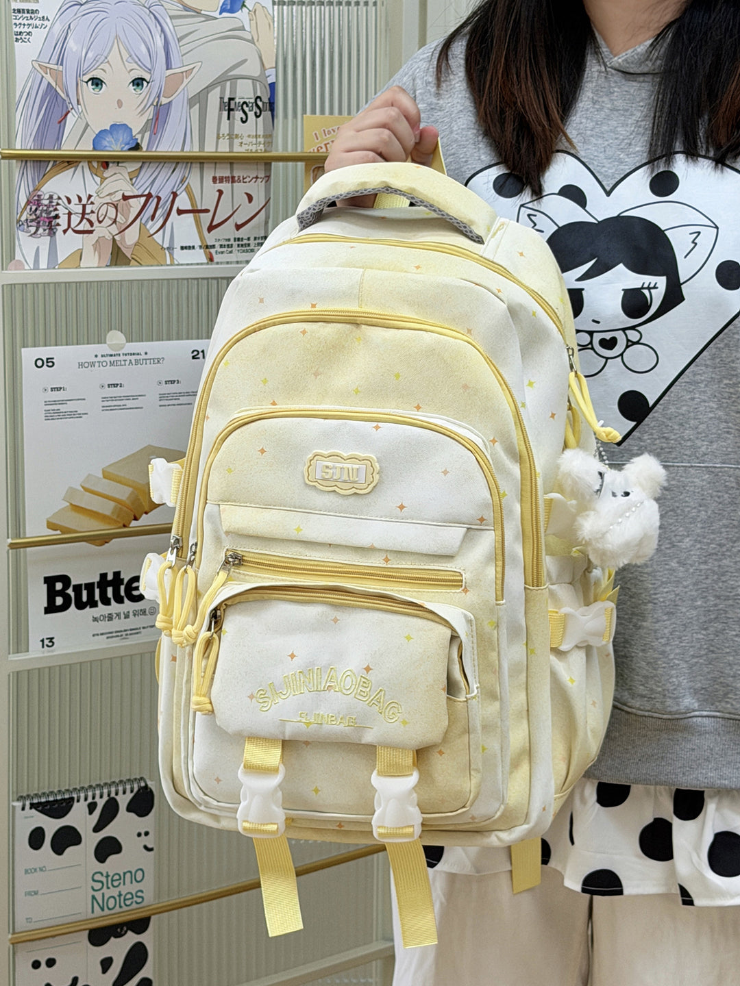 Modischer Akademischer Rucksack Karnz