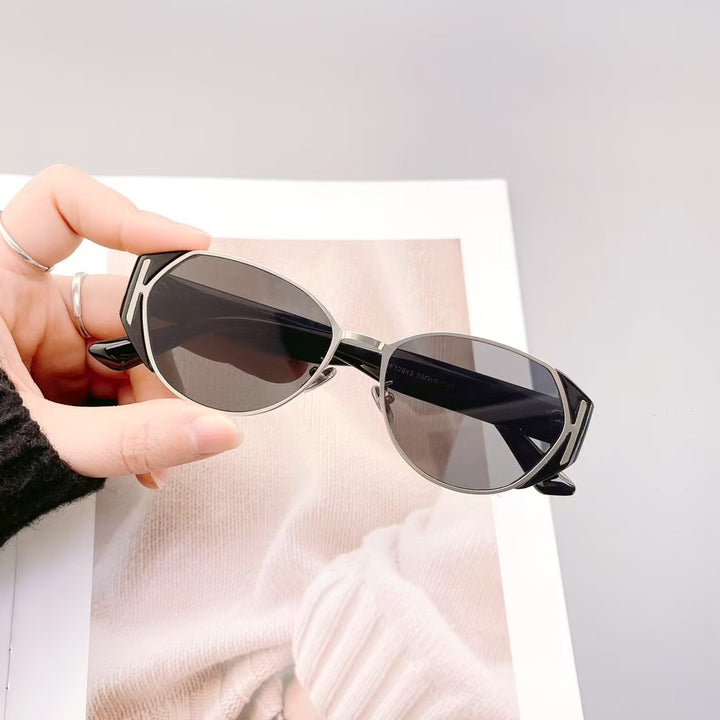 Modische Schildkröten-Sonnenbrille Karnz