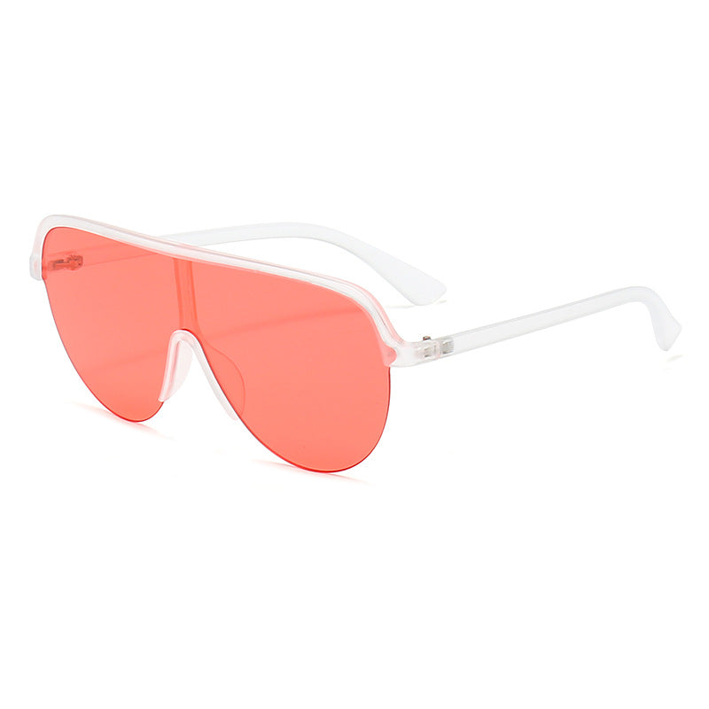 Damen sportliche Sonnenbrille im modernen Fliegerdesign Karnz
