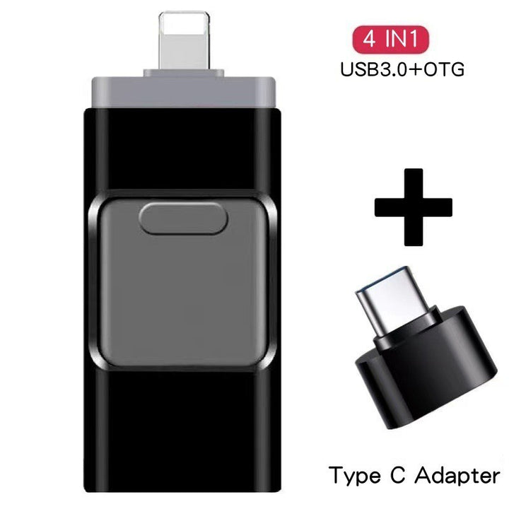 Vielseitiger Dual-Connector-USB-Flash-Laufwerk Karnz