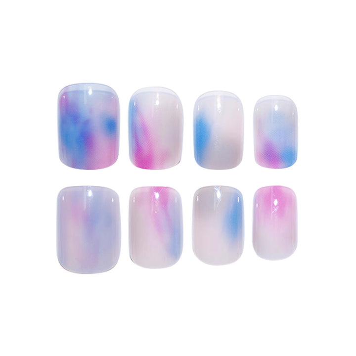Künstlerische Aquarell-Nagelverlängerungen Karnz