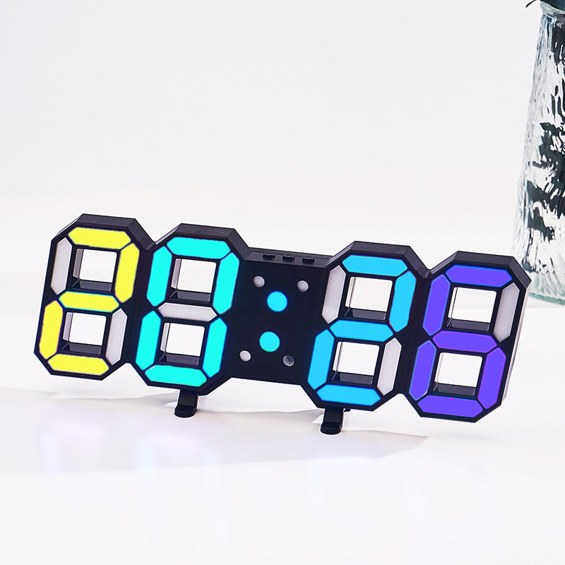 Digitaluhr mit Farbwechsel Karnz
