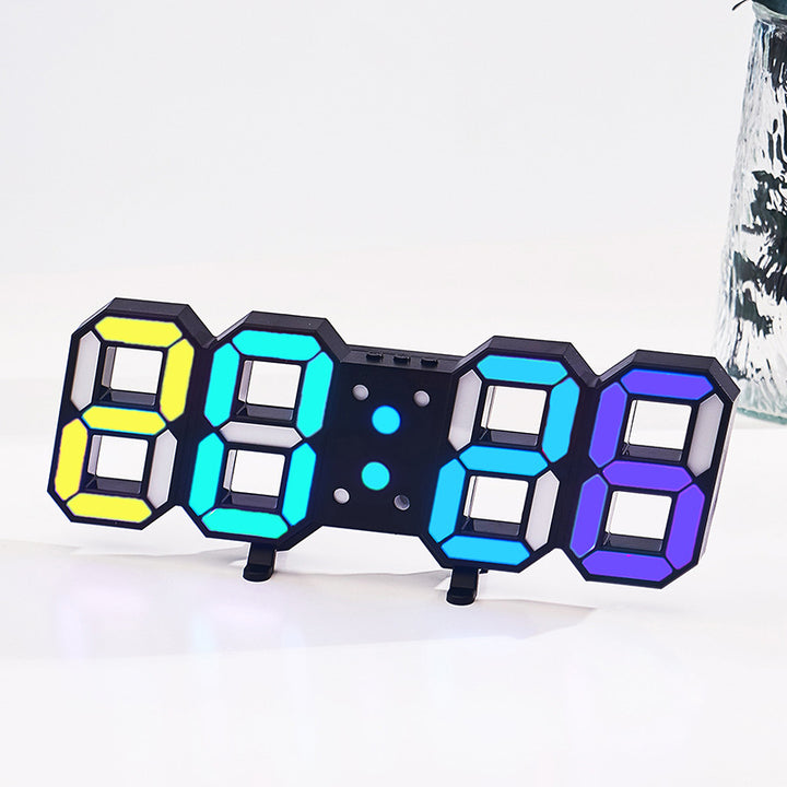 Digitaluhr mit Farbwechsel Karnz
