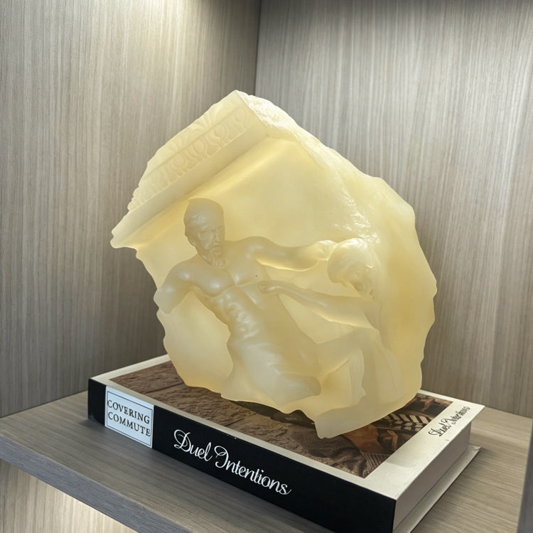 Künstlerische dekorative Marmorskulptur