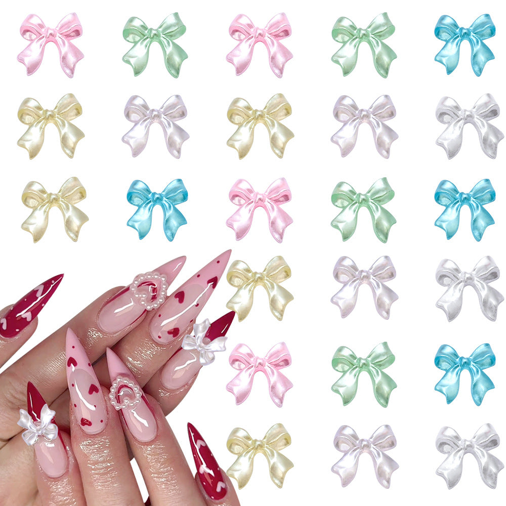 Dekorative Nagelkunst Blatt-Charms