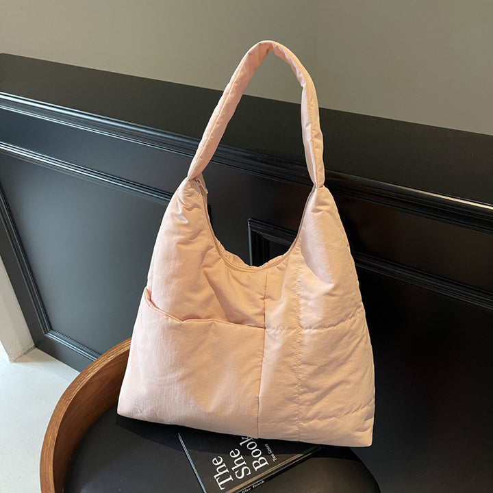 Gemütliche gesteppten Schultertasche Karnz