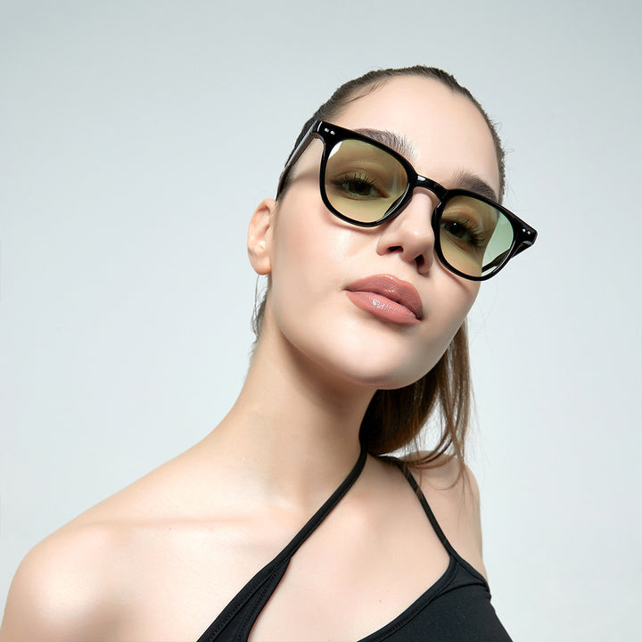 Damen stylische Sonnenbrille mit polarisierten Gläsern Karnz