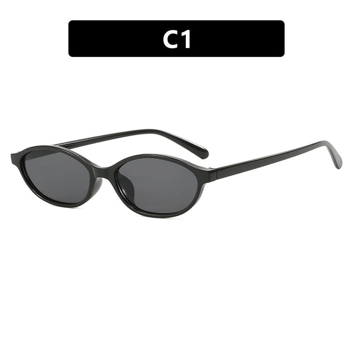 Damen modische Sonnenbrille im eleganten Retro-Design Karnz