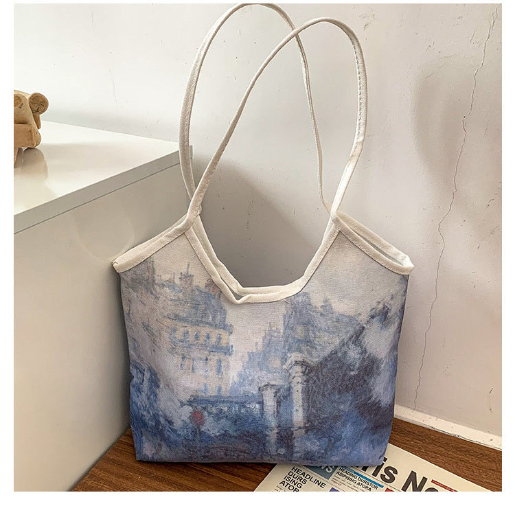 Künstlerische Drucktasche