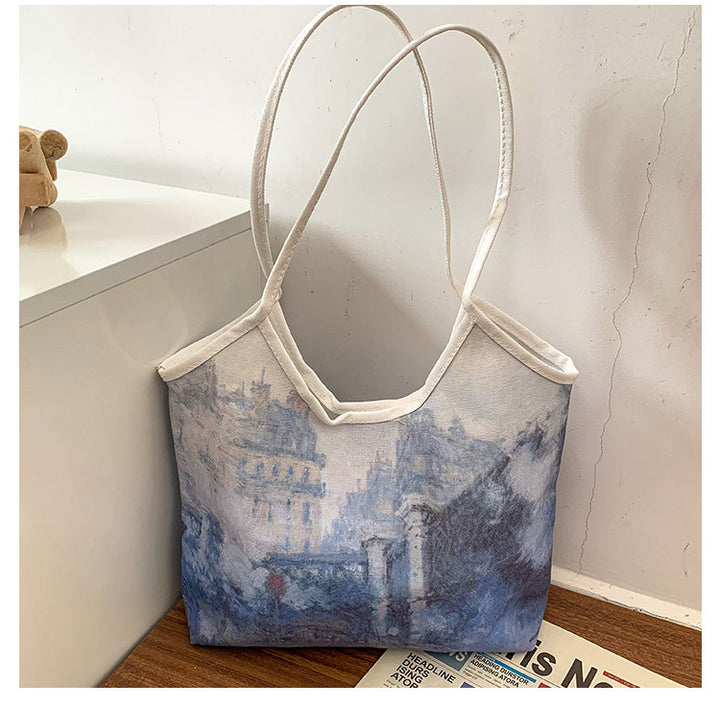 Künstlerische Drucktasche