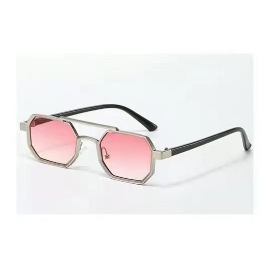 Damen geometrische Sonnenbrille mit einzigartigem Design Karnz