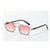 Damen geometrische Sonnenbrille mit einzigartigem Design Karnz