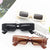 Damen Modische quadratische Sonnenbrille mit animalischem Muster Karnz