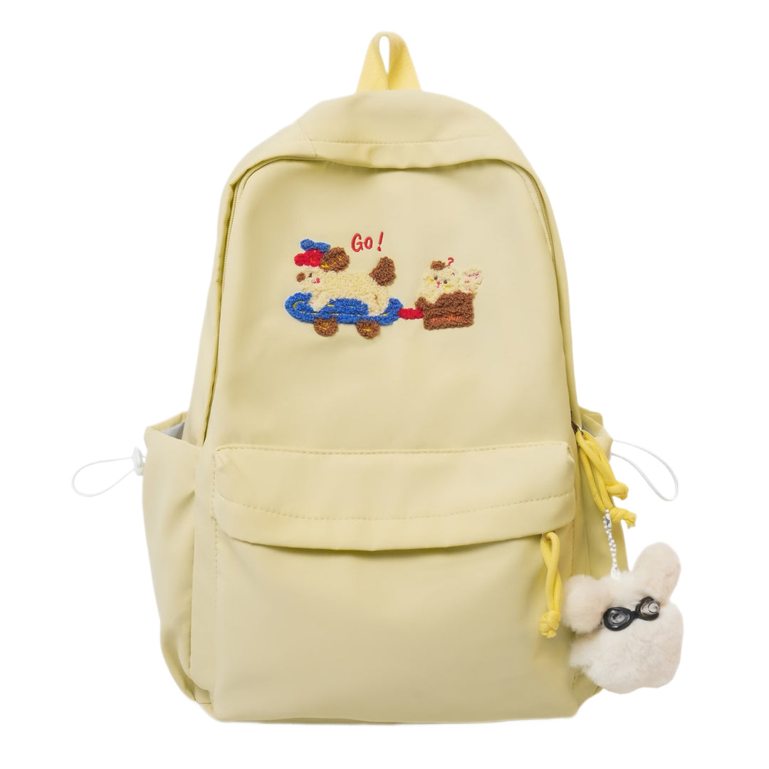 Verspielter Bestickter Rucksack Karnz