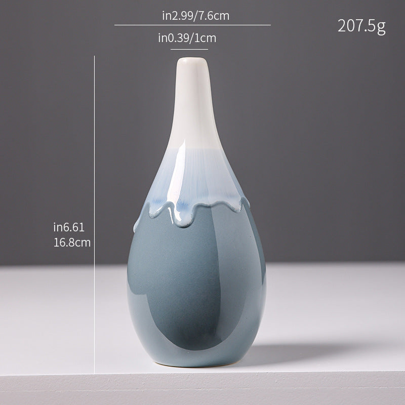 Künstlerische gesprenkelte Keramikvase Karnz
