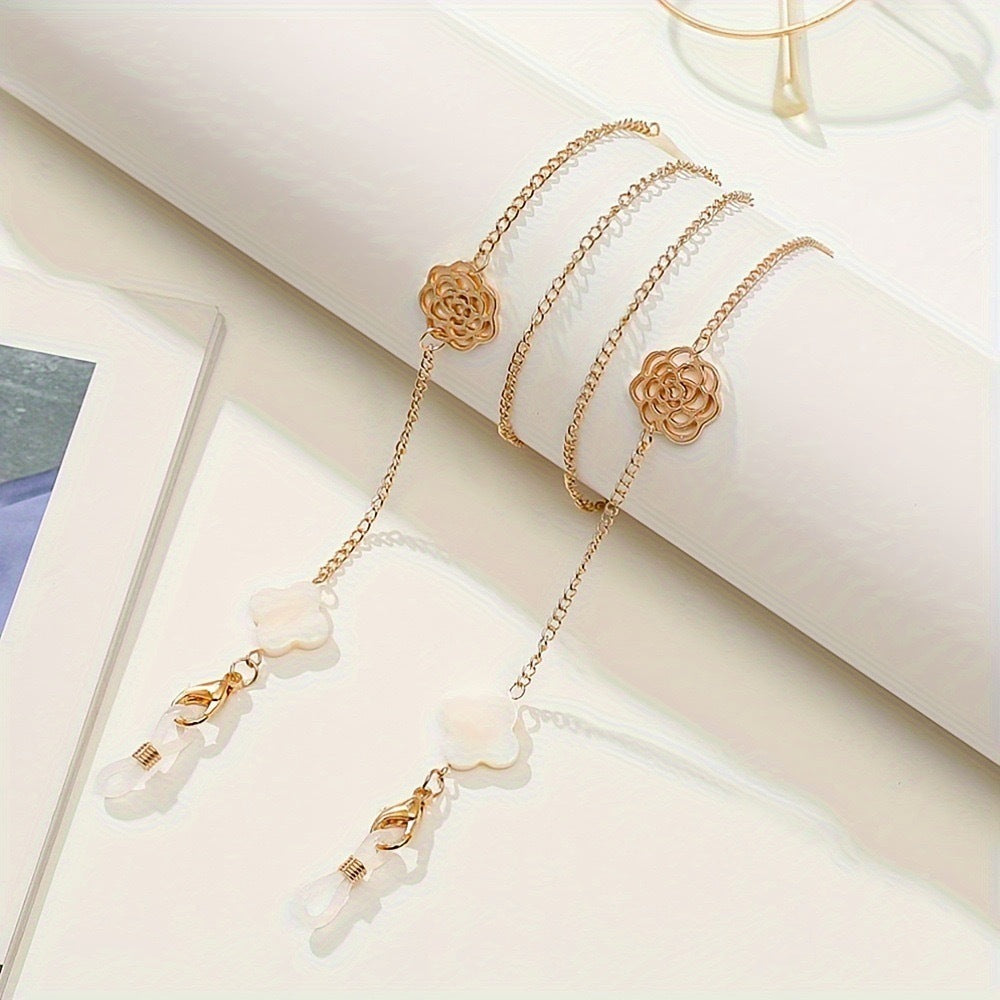 Blumen Brillen Kette Karnz