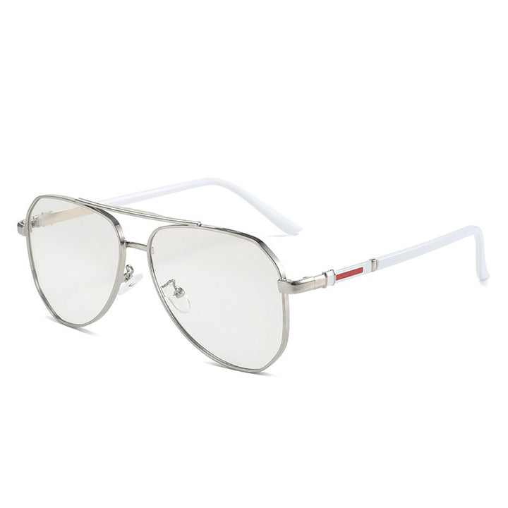 Damen Designer-Sonnenbrille mit ovalem Rahmen und luxuriösen Akzenten Karnz
