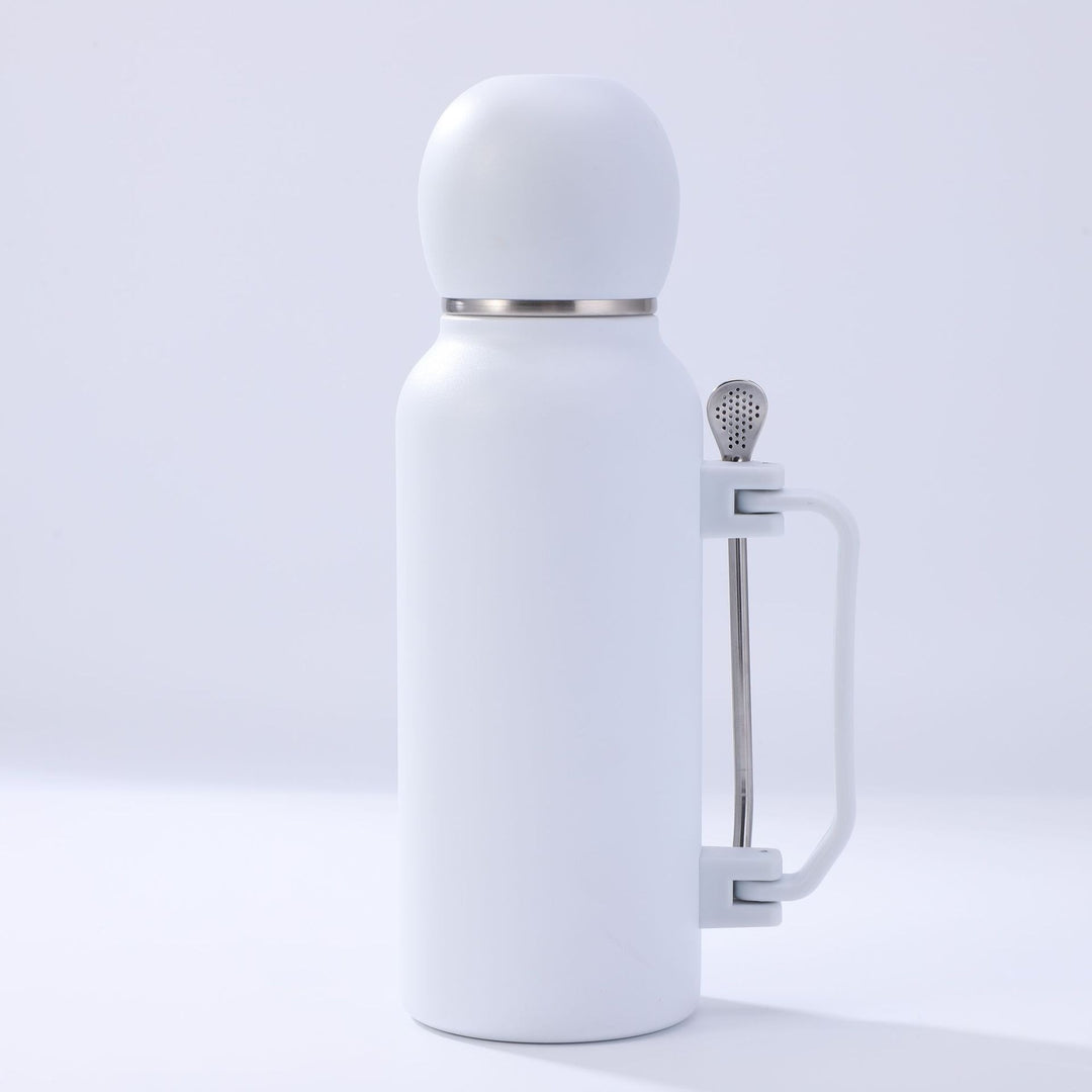 Damen praktische Isolierflasche mit integriertem Teesieb Karnz