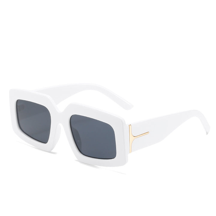 Oversized quadratische Rahmen Sonnenbrille Karnz