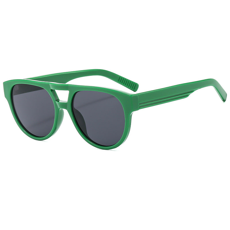Damen modische Katzenaugen-Sonnenbrille im eleganten Tortoise-Look Karnz