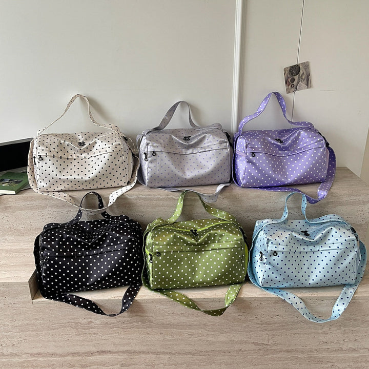 Stylische gepunktete Reisduffelbag Karnz