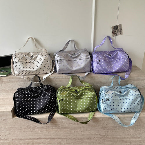 Stylische gepunktete Reisduffelbag Karnz