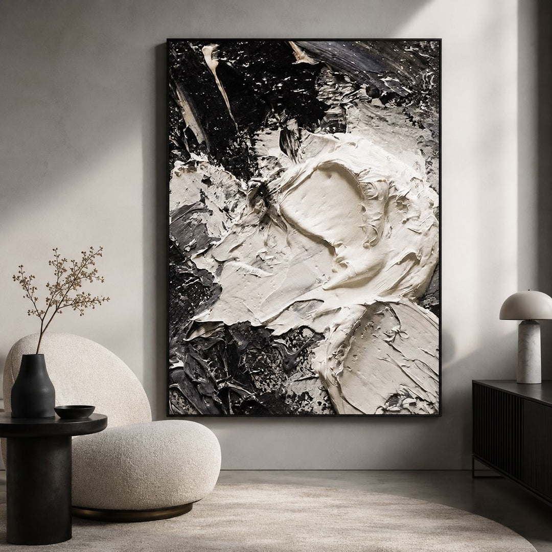 Abstraktes Küstenlandschaft Leinwand Kunstwerk