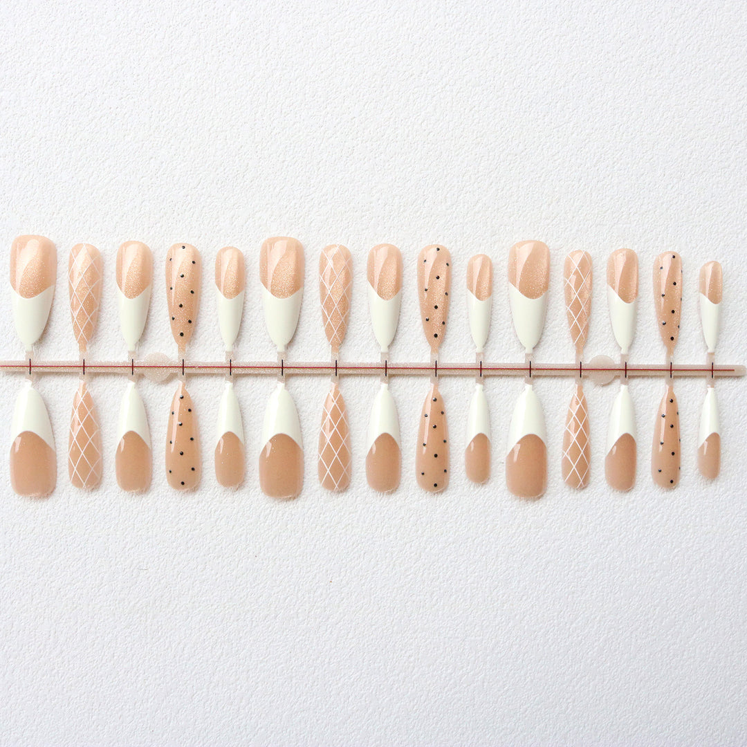 Glamouröses Nail Art Press-On Set