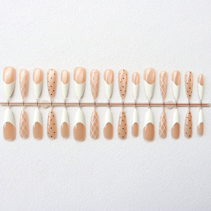 Glamouröses Nail Art Press-On Set