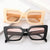 Damen quadratische Sonnenbrille mit minimalistischem Design Karnz