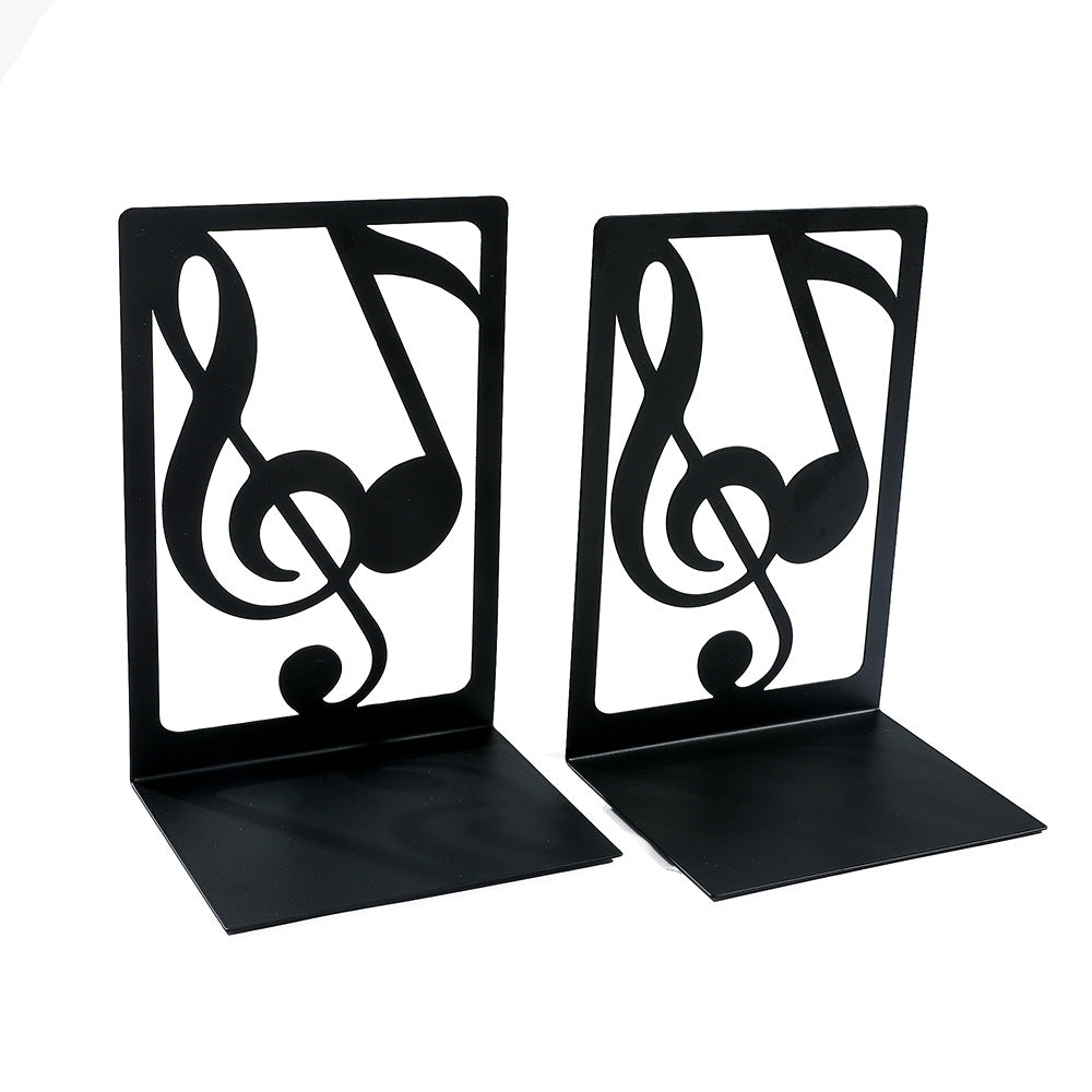 Musikalische Note Dekorative Buchstützen