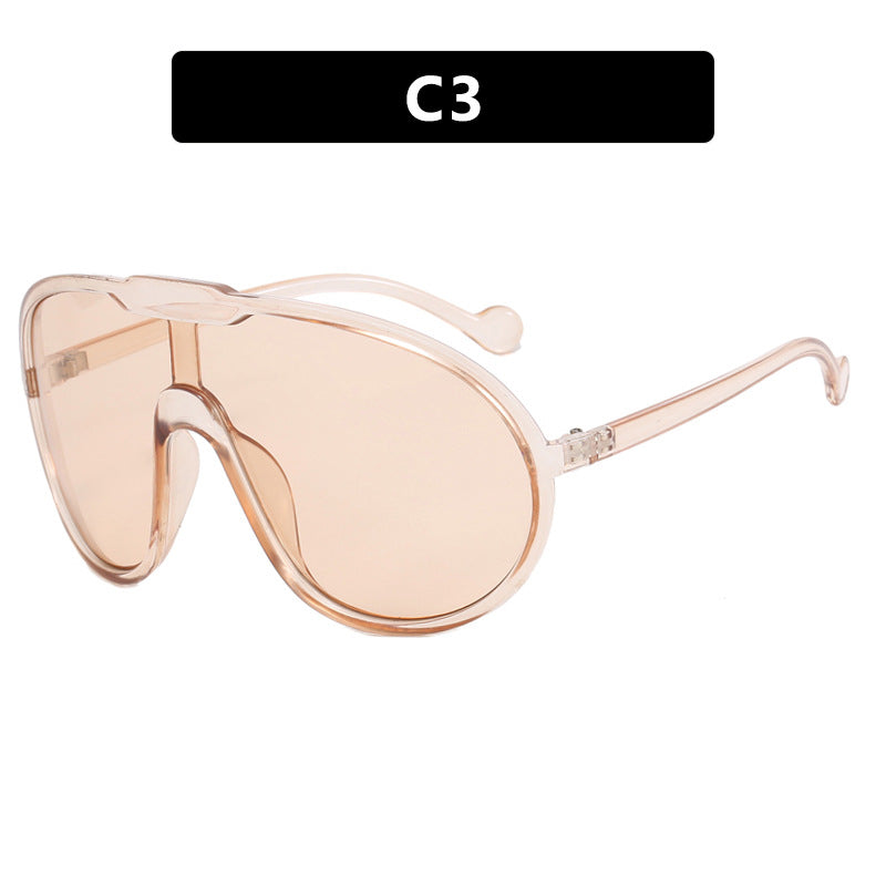 Damen visierähnliche Sonnenbrille Karnz