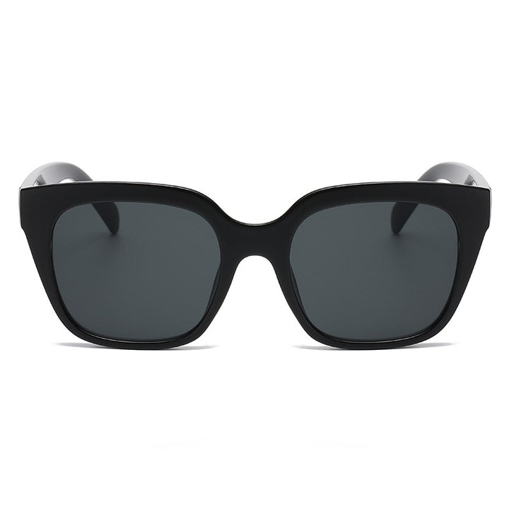 Damen quadratische Sonnenbrille mit robustem Rahmen und hochwertigem UV-Schutz Karnz